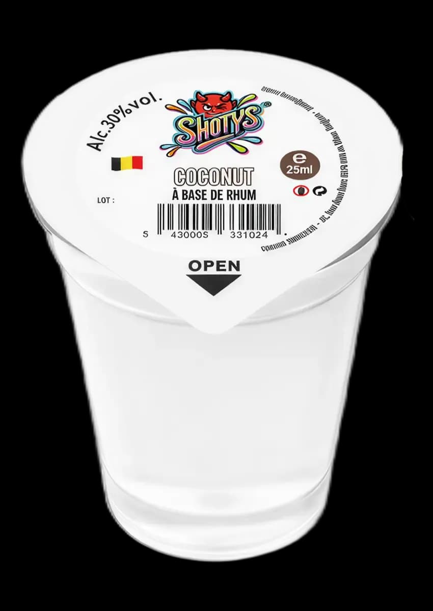 Rum Coconut, 25 ml Shotys shot