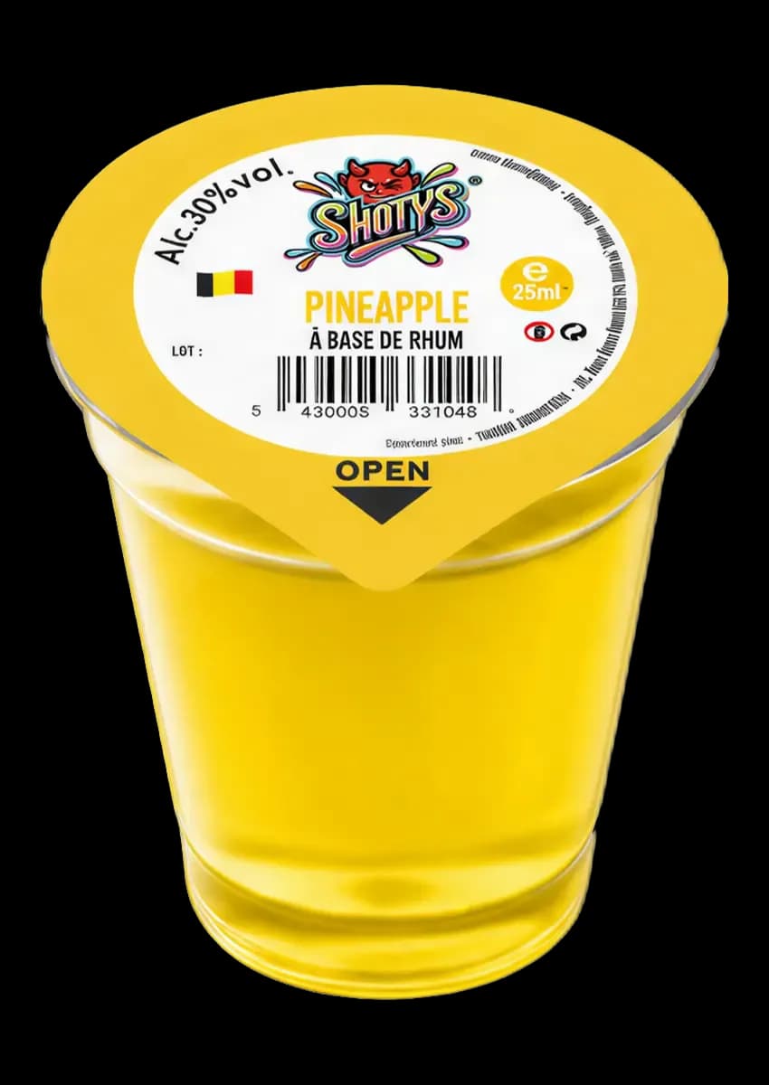 Rum Pineapple, 25 ml Shotys shot